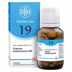 DHU Schüßler-Salz Nr. 19 Cuprum arsenicosum D6 Tabletten, 200 St