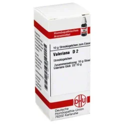 DHU Valeriana D 2 Globuli, 10 g