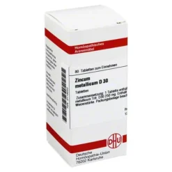DHU Zincum metallicum D 30 Tabletten, 80 St