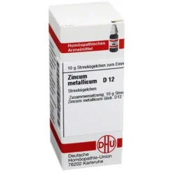 DHU Zincum metallicum D 12 Globuli, 10 g