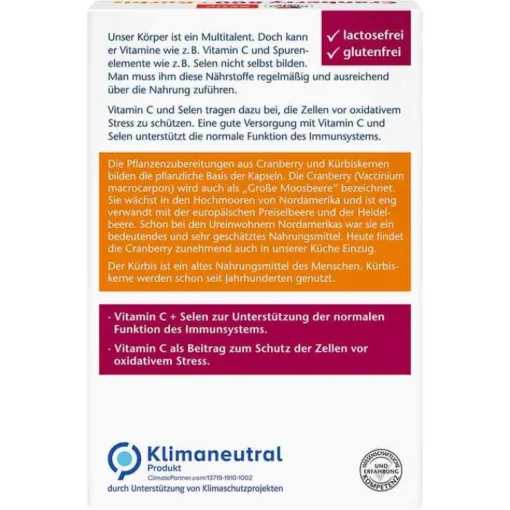Doppelherz Cranberry+Kürbis Kapseln, 60 St