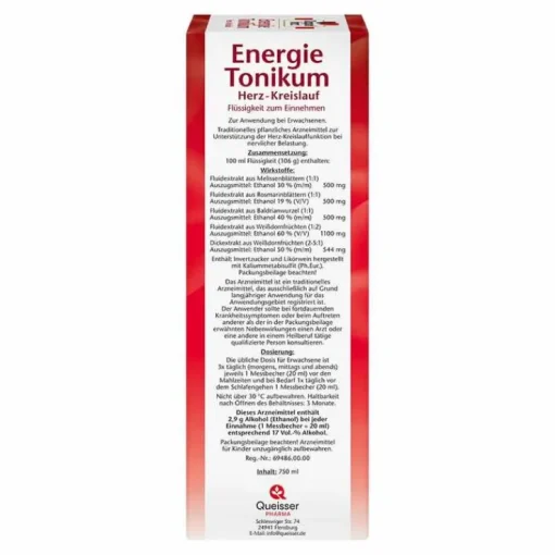 Doppelherz Energie-Tonikum Herz-Kreislauf, 750 ml