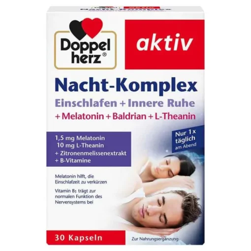 Doppelherz Nacht-Komplex Kapseln, 30 St