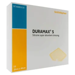 Duramax S 20x40 cm Superabsorber Silikonverband, 10 St