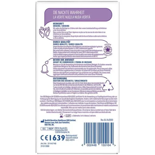 Durex extra feucht Kondome Doppelpack, 2X8 St