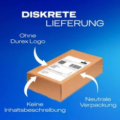 Durex Gefühlsecht XXL Kondome, 10 St