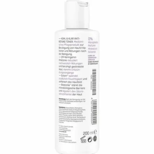Eubos Kühl & Klar Anti-Rötung Toner, 200 ml