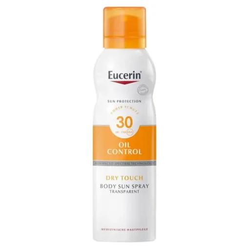 Eucerin Sun Oil Control Body transparent Aerosol LSF 30, 200 ml