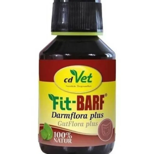 Fit-Barf Darmflora plus flüssig für Hunde und Katzen, 100 ml