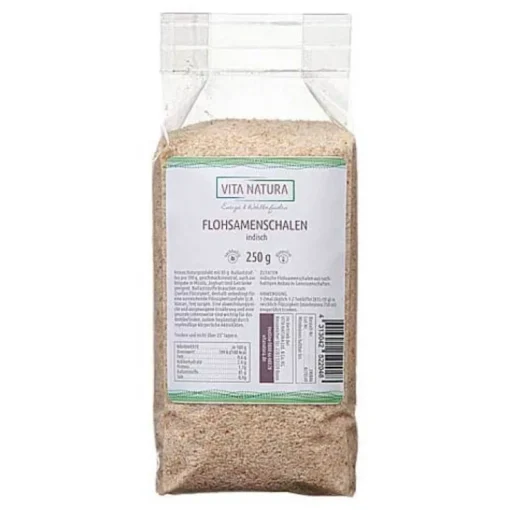 Flohsamenschalen indisch Pulver, 250 g