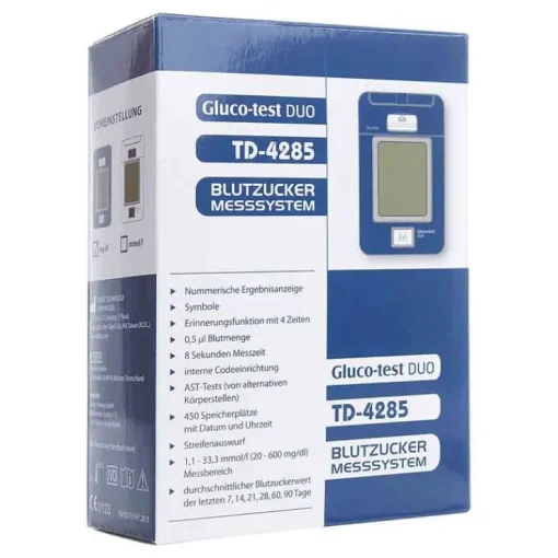 Gluco Test Duo Blutzuckermessger.Starterset mg / dl, 1 St