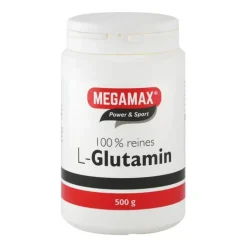 Glutamin 100% rein megamax Pulver, 500 g