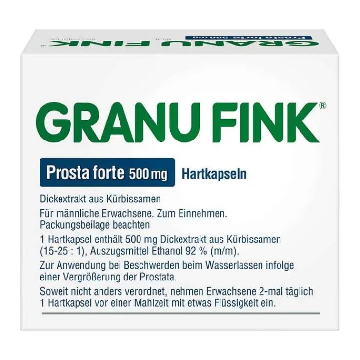GRANU FINK Prosta forte 500 mg Hartkapseln, 40 St