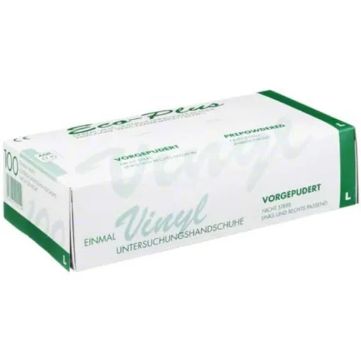 Handschuhe Einmal Vinyl groß, 100 St