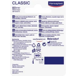 Hansaplast Fixierpflaster Classic 5mx1,25cm, 1 St