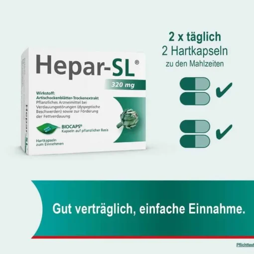 Hepar-SL® 320 mg Hartkapseln, 100 St