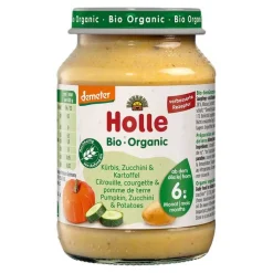 Holle Zucchini und Kürbis mit Kartoffeln, 190 g