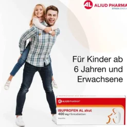 IBUPROFEN AL akut 400 mg Filmtabletten, 50 St