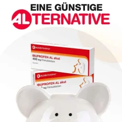 IBUPROFEN AL akut 400 mg Filmtabletten, 50 St