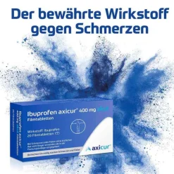 Ibuprofen axicur® 400 mg akut Filmtabletten, 50 St
