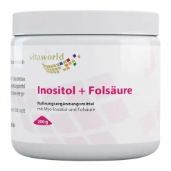 Inositol + Folsäure Pulver, 200 g