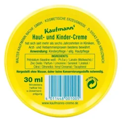 Kaufmanns Haut und Kindercreme, 30 ml