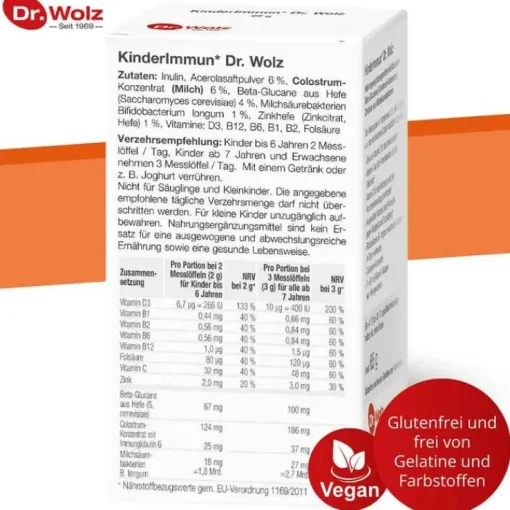 Kinderimmun Dr. Wolz Pulver, 65 g