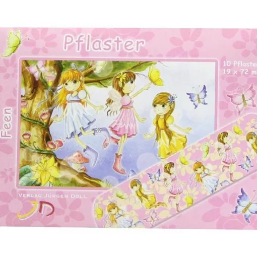 Kinderpflaster Feen Briefchen, 10 St