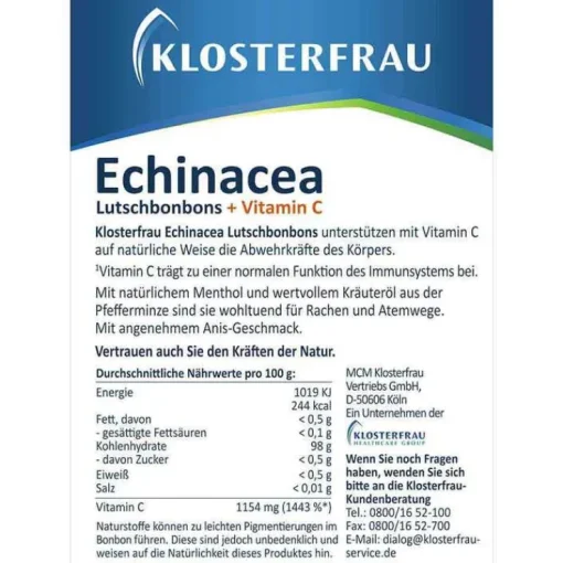Klosterfrau Echinacea Bonbons, 24 St