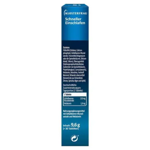 Klosterfrau Schneller Einschlafen Tabletten, 30 St