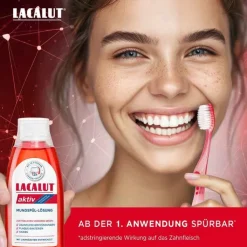 Lacalut aktiv Mundspüllösung, 300 ml