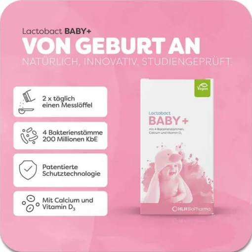 Lactobact Baby Pulver, 90X2 g