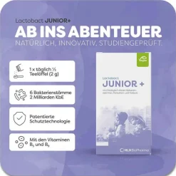Lactobact Junior+ Pulver, 60 g