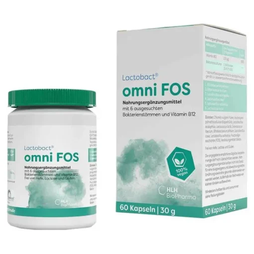 Lactobact omni Fos magensaftresistente Kapseln, 60 St