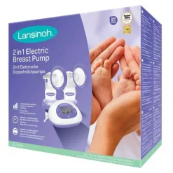 Lansinoh 2in1 elektrische Milchpumpe, 1 St