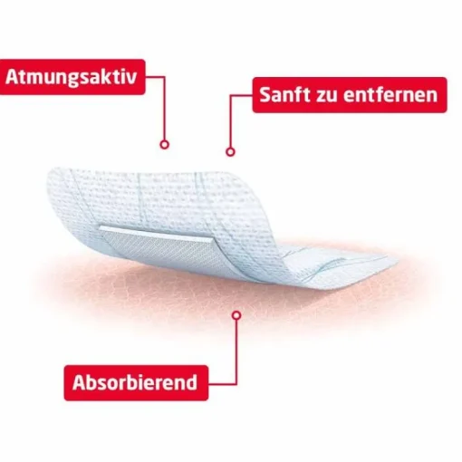 Leukomed® skin sensitive 5x7,2 cm, 20 St