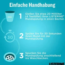 Listerine Cool Mint Lösung, 600 ml