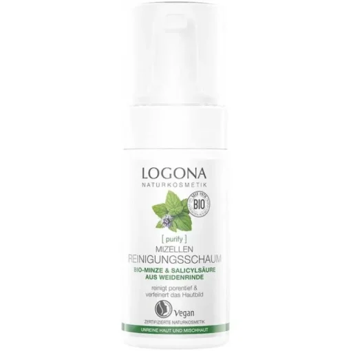 Logona Purify Mizellen Reinigungsschaum, 100 ml
