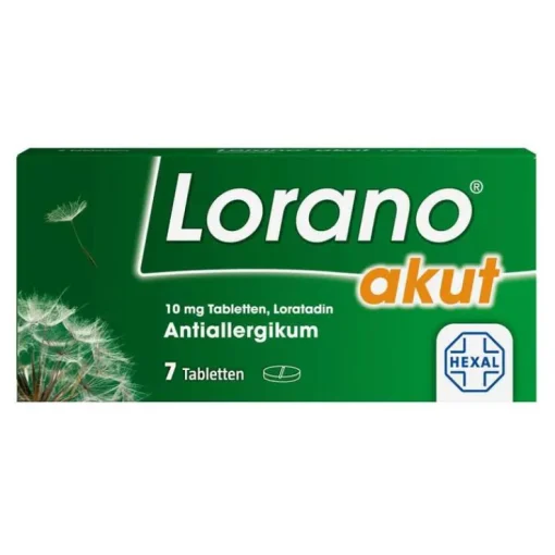 Lorano akut 10 mg Tabletten, 7 St