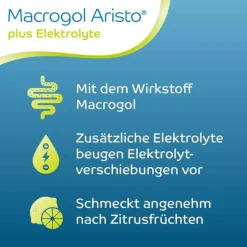 Macrogol Aristo plus Elektrolyte 13,72 g Ple, 20 St