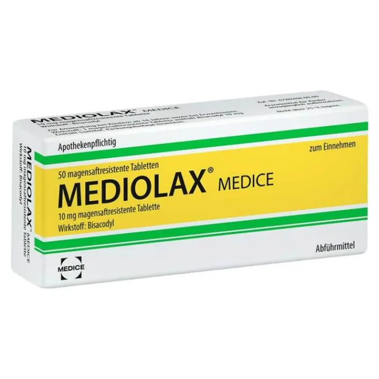 Mediolax® Medice magensaftresistente Tabletten, 50 St