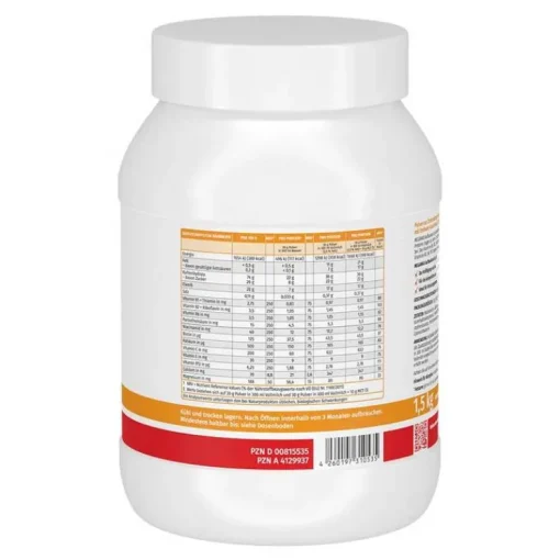 Megamax Aufbaukost Erdbeere Pulver, 1.5 kg