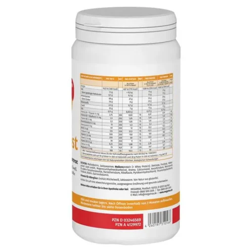 Megamax Aufbaukost Schoko Pulver, 500 g