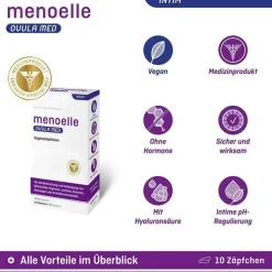 Menoelle Ovula med Vaginalovula, 10 St