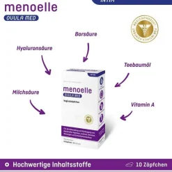 Menoelle Ovula med Vaginalovula, 10 St