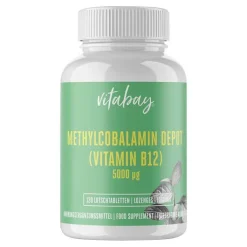 Methylcobalamin Vit.B12 Depot 5000 µg vegan Lut., 120 St