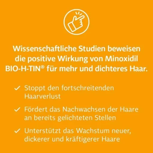 Minoxidil BIO-H-TIN-Pharma 50 mg/ml Spray für Männer, 3X60 ml