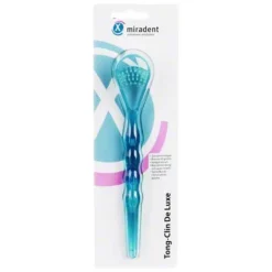 Miradent Zungenreiniger Tong-Clin de L.blau trans., 1 St