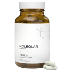 Moleqlar Taurin high Dose L-Taurine Kapseln, 90 St