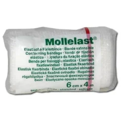 Mollelast 6cmx4m weiß, 1 St